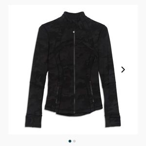 Lululemon Define Camo set (jacket,shorts)